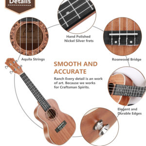 Ranch Soprano Ukulele Kit for Beginners