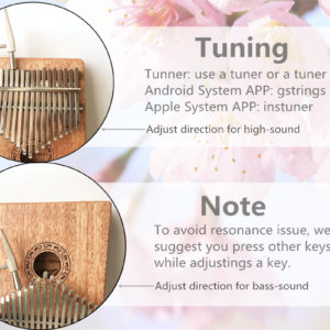 Ranch 17 key thumb piano Kalimba