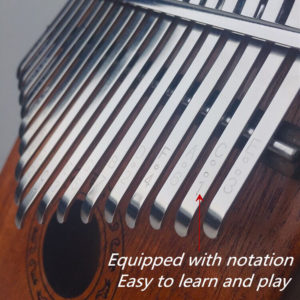 Ranch 17 keys thumb piano