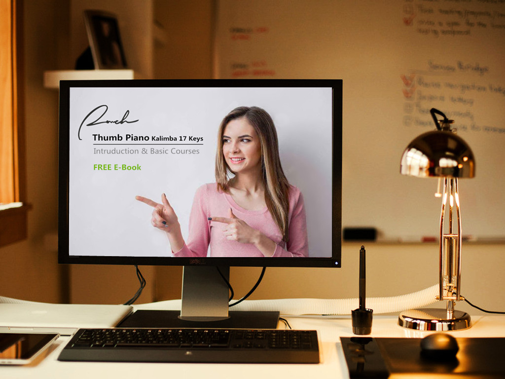 Ranch kalimba E-book Ranch Kalimba Thumb Piano 17 Keys