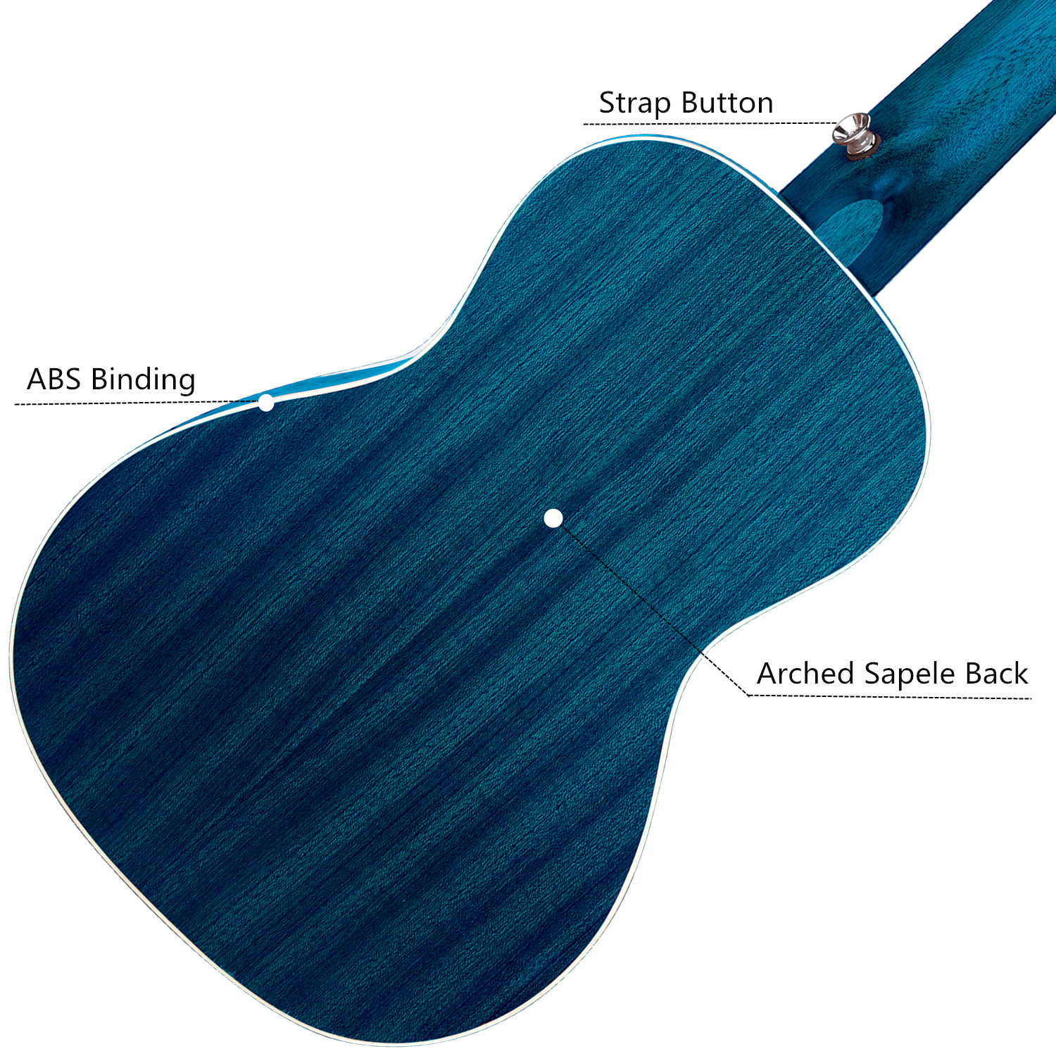 Concert Ukulele Ranch 23 inch Professional Wooden ukelele Instrument with Free Online 12 Lessons and Gig Bag - Small Hawaiian Guitar - Starry Blue Concert Ukulele Ranch 23 inch Professional Wooden ukelele Instrument with Free Online 12 Lessons and Gig Bag - Small Hawaiian Guitar - Starry Blue