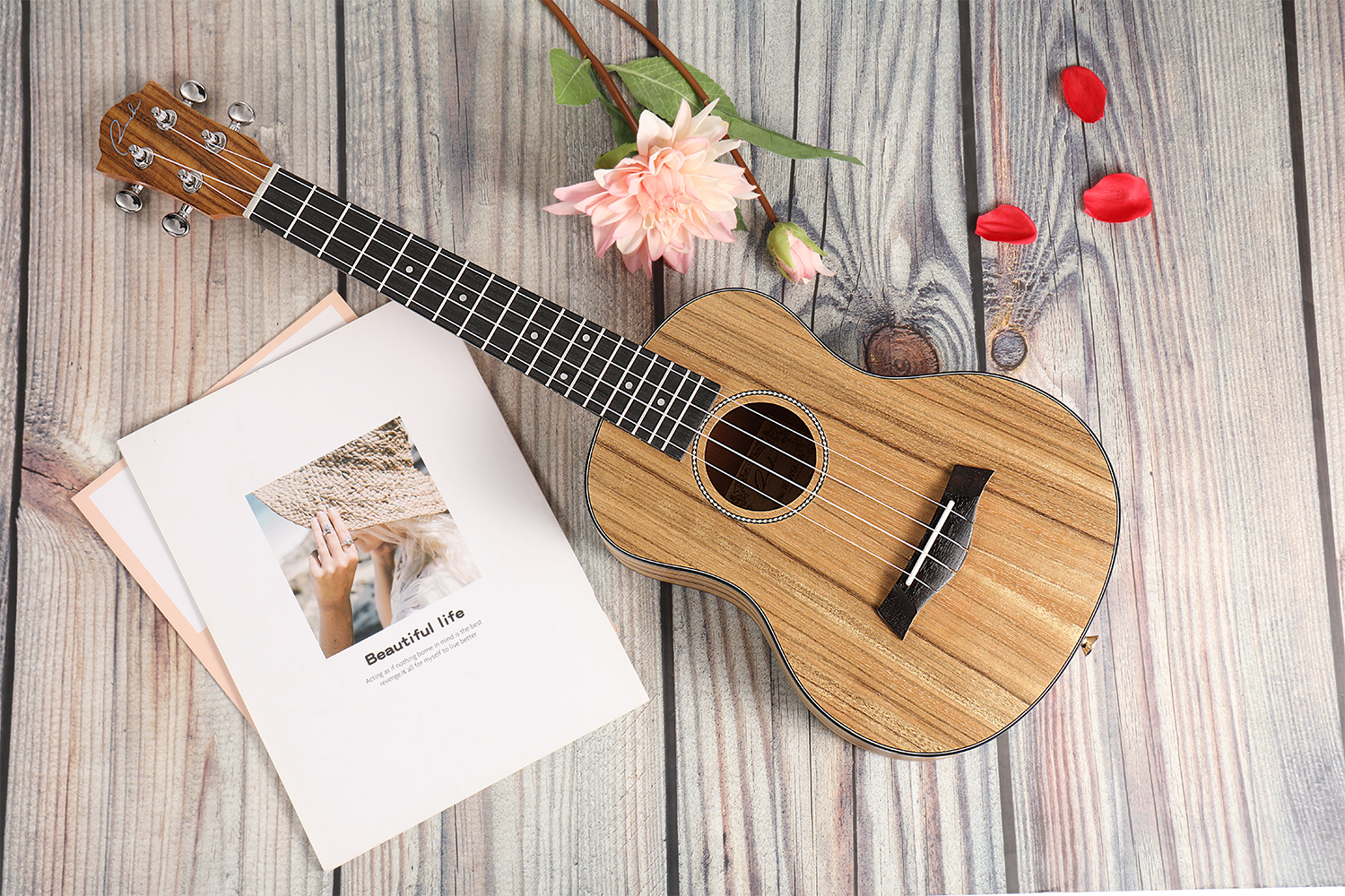Tenor Ukulele Ranch Learn to play ukalalee ukeleles ukuleles ukalelee uke yukalalee ukeles eukalele eukalali yukalalee beginner 26 Inch Ukelele Beginners Ukele kit Pack Bundle Gig Bag Tuner Strap