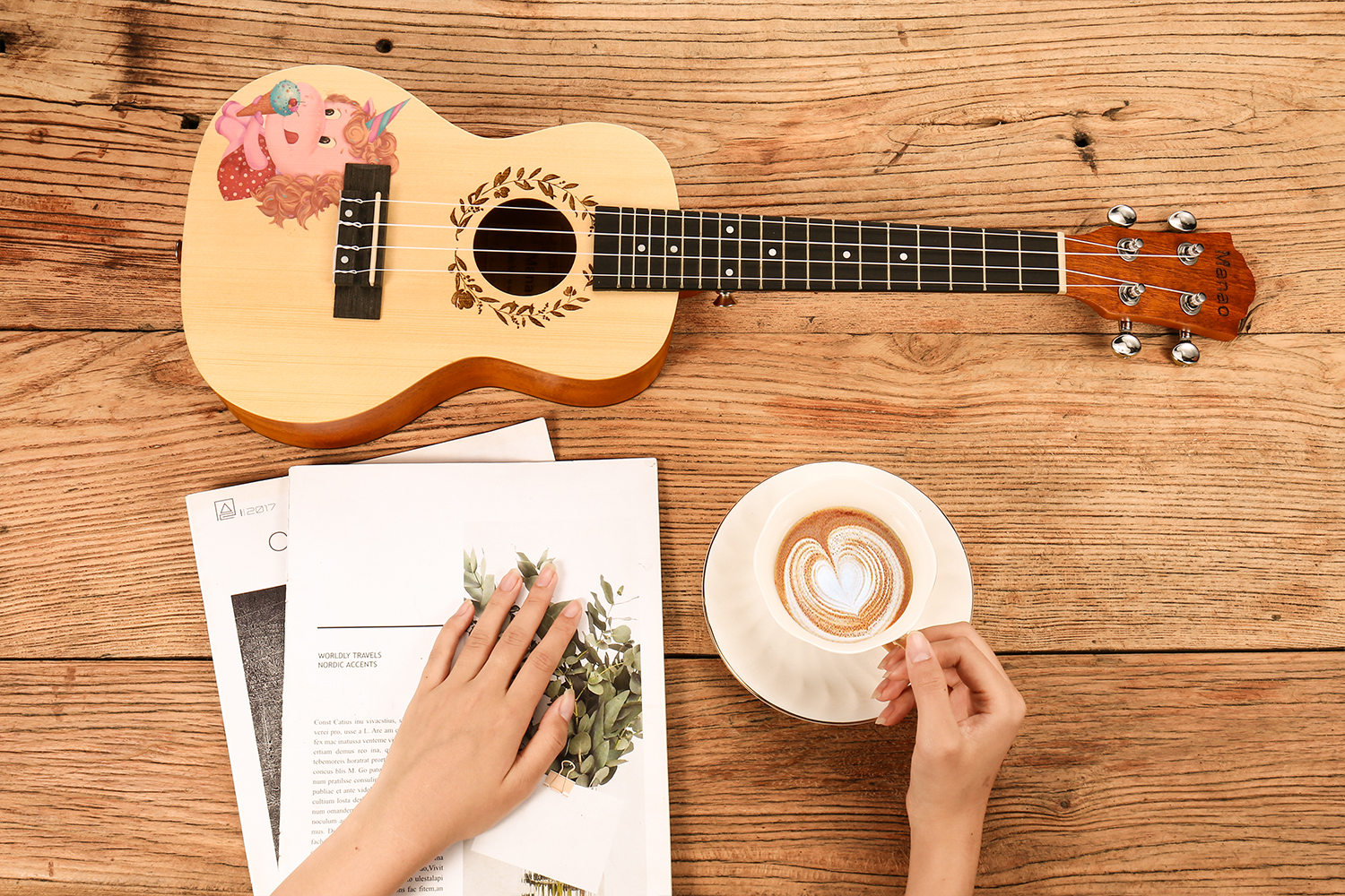 unicorn Concert Ukulele ukalalee ukeleles ukuleles ukalelee uke yukalalee ukele eukalele eukalali yukalalee beginner Manao 23 Inch Ukelele Beginners Kit Ukele Pack Gig Bag Strap Aquila String Set