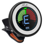 Ranch Rechargeable Guitar Tuner Clip On for Acoustic/Electric Guitar, Ukulele, Violin, Bass and Chromatic Tuning Modes - Black