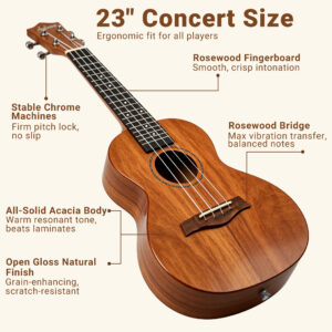 audivara-solid-acacia-ukulele-body-rosewood-fretboard-bridge